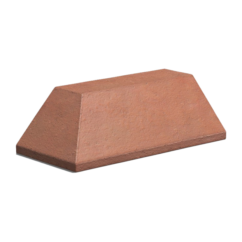 Ibstock Brick Plinth External Return Long 45&deg; Red PL7.2 – Left Hand 65mm