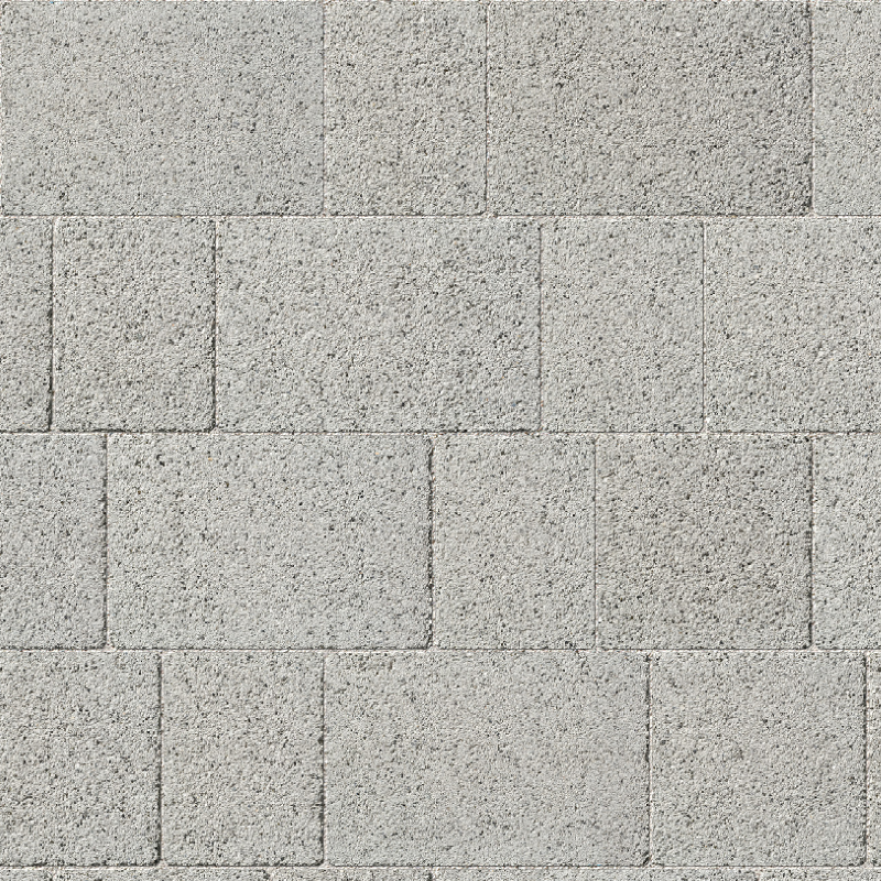 Kilsaran Newgrange Concrete Block Paviors 50mm Three-Size Project Pack – Silver Granite (11.52m2 Pack)