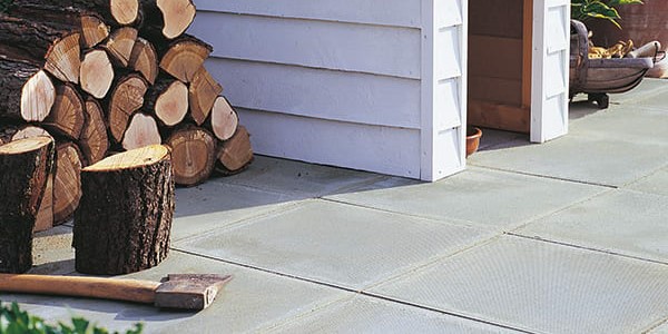 Stonemarket Stretton Stippled Utility Concrete Paving Slab - Grey (600mm x 600mm x 38mm)