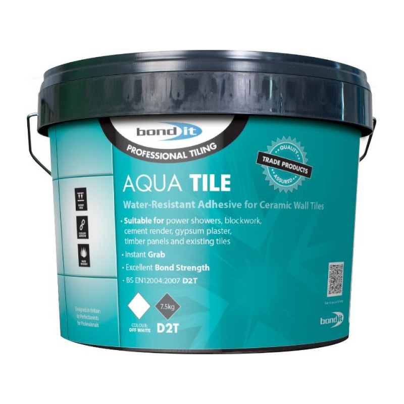Bond It Aqua-Tile Water-Resistant Wall Tile Adhesive 15kg
