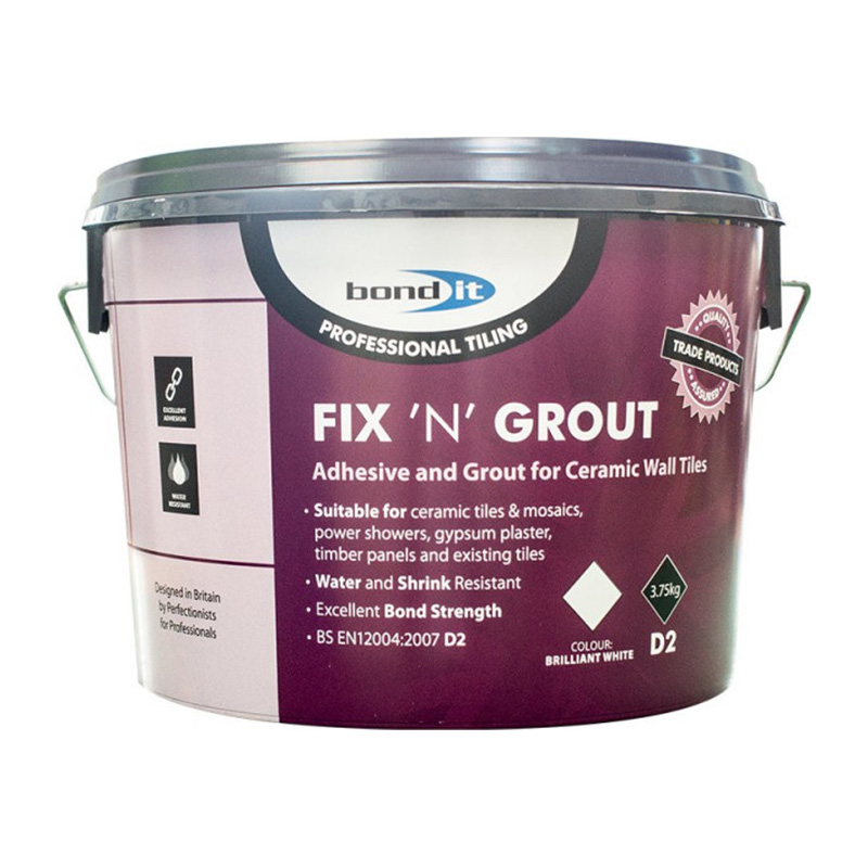 Bond It Fix-N-Grout Tile Adhesive & Grout 3.75kg
