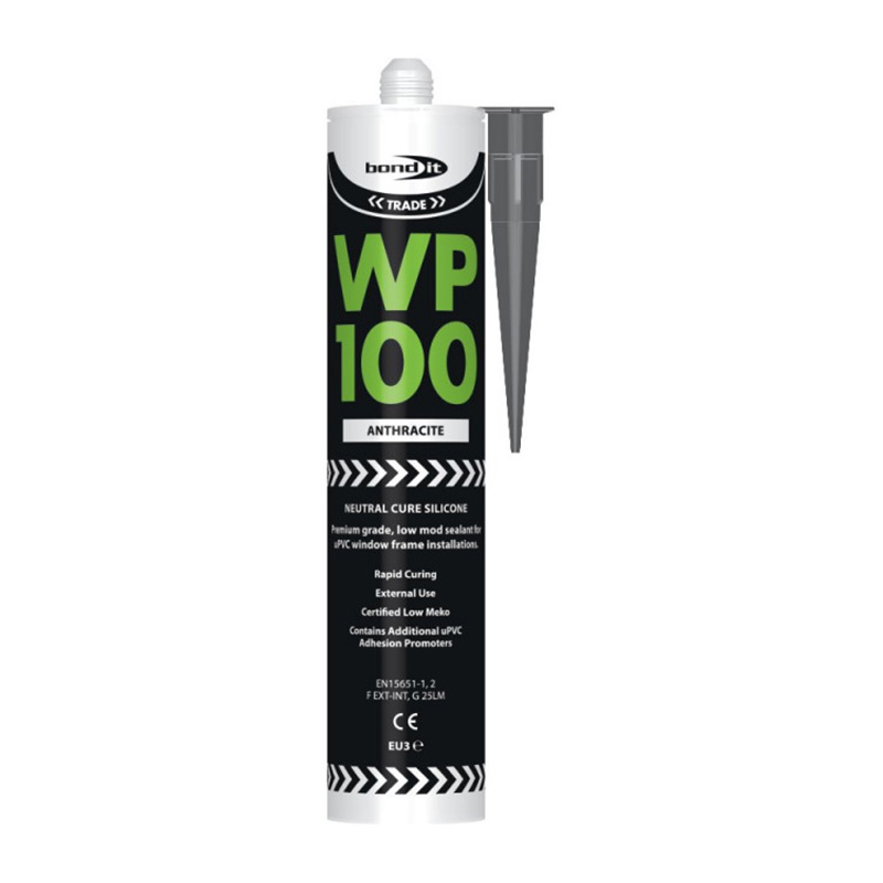 Bond It WP100 Oxime Silicone uPVC – Anthracite Grey 290ml