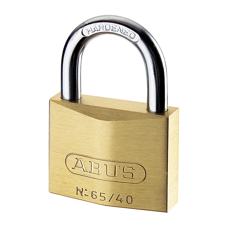 Abus Padlock 65/40mm – Brass