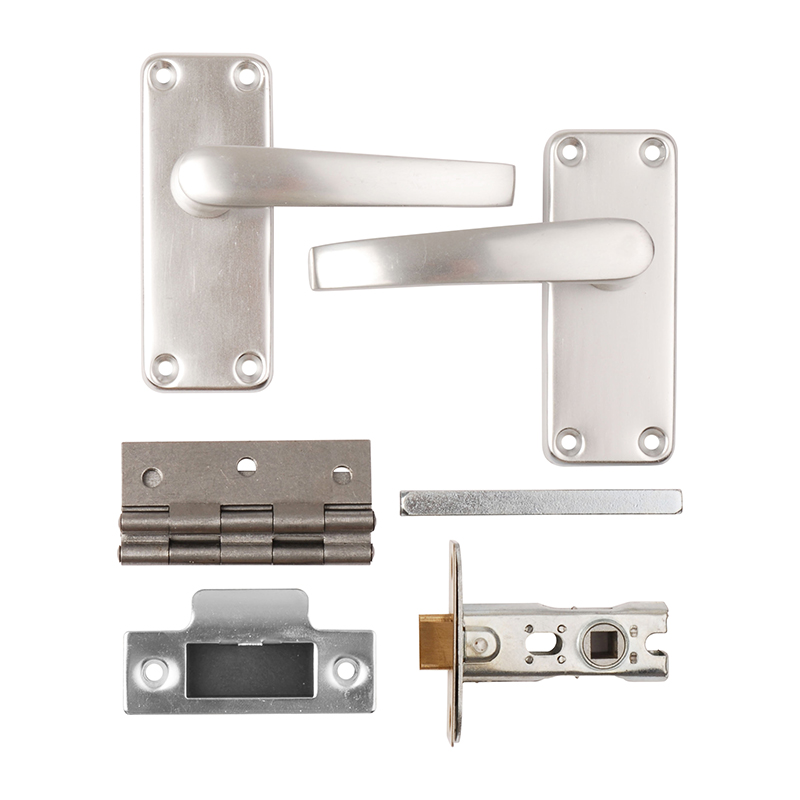 Union Sandal Lever Latch Furniture – Satin Anodised Aluminium