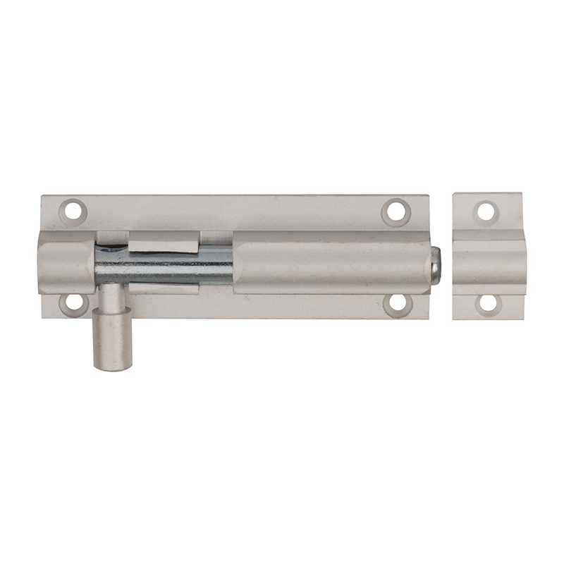 Union Straight Barrel Bolt Lock 102mm x 25mm – Satin Anodised Aluminium