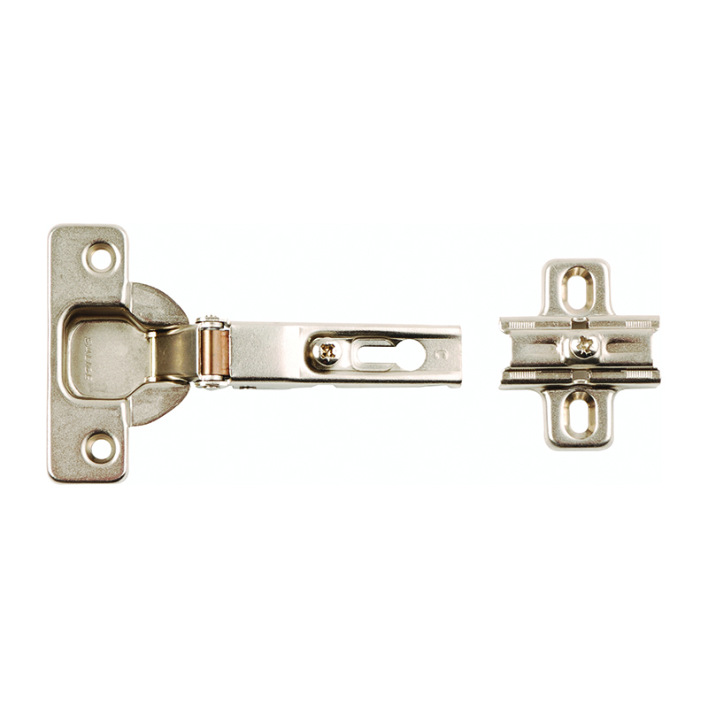Kitchen Cabinet Sprung Hinges 35mm 90&deg; – Zinc Plate (Pair)