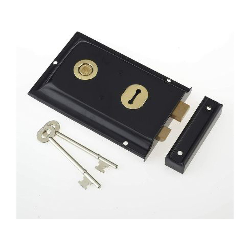 Yale Rim Sashlock 156mm x 104mm P334 – Black