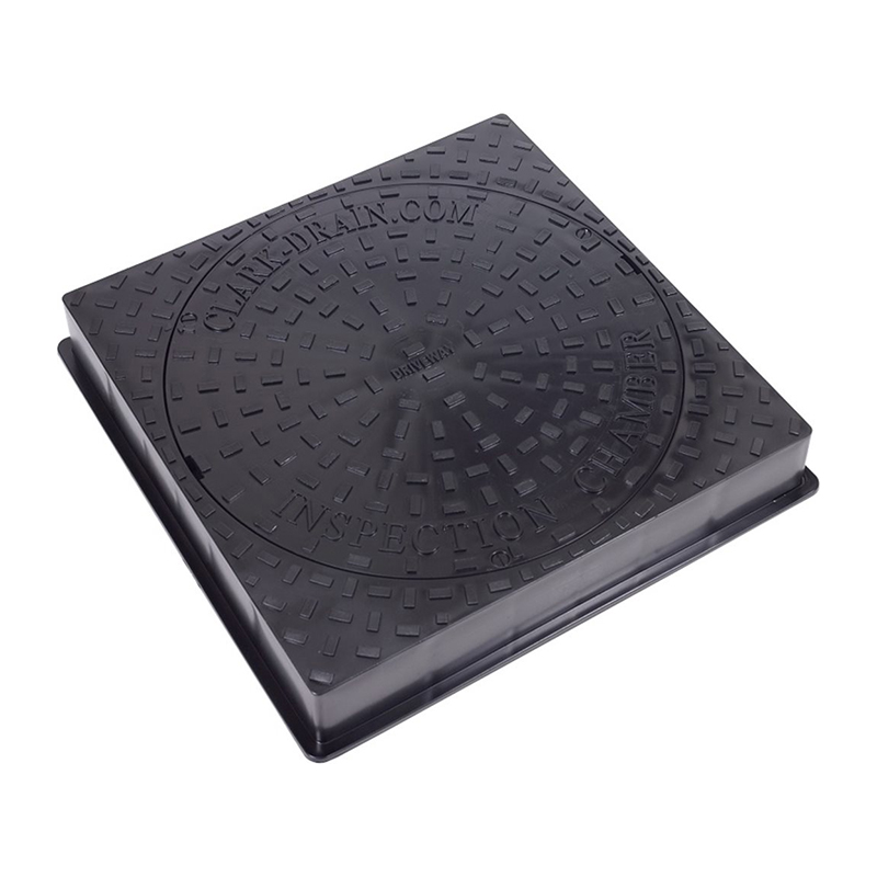 Clark-Drain Dual Locking Manhole Cover & Frame for PPIC Chambers 3.5t – CD 456 (450mm x 450mm)