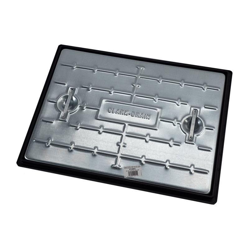 Clark-Drain Galvanised Steel Manhole Cover & Frame 5t – PC6BG (600mm x 450mm)