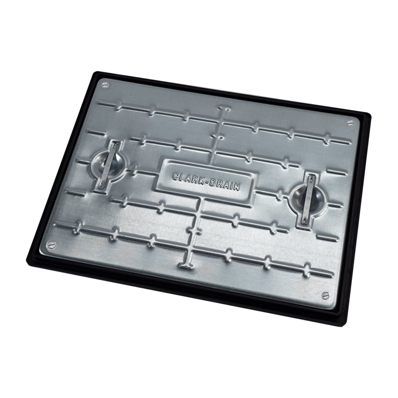 Clark-Drain Galvanised Steel Lockable/Sealing Manhole Cover & Frame 5t – PC6BG3 (600mm x 450mm)