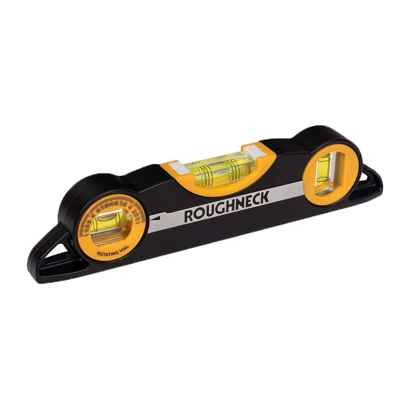 Roughneck Magnetic Torpedo Spirit Level 225mm