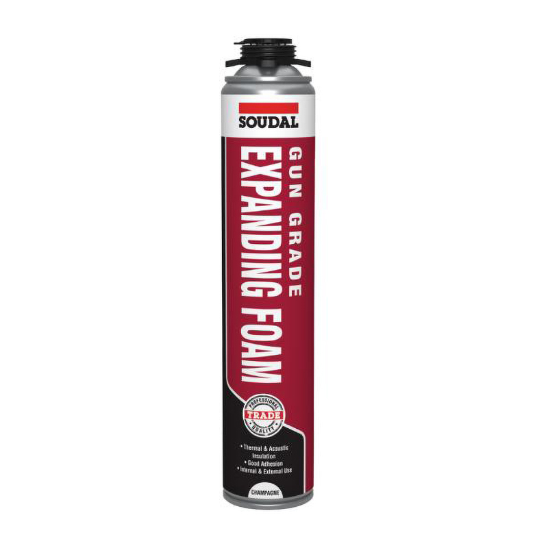 Soudal Trade Expanding Foam Gap Filler – Gun Grade 750ml