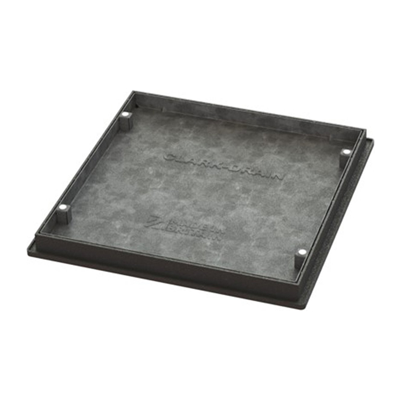 Clark-Drain Galvanised Recessed Lockable/Sealing Manhole Cover & Frame 5t – T16G3 (600mm x 600mm x 44mm)