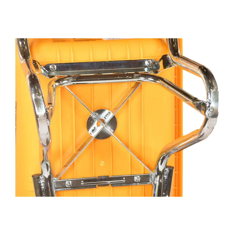 Walsall Wheelbarrow Phoenix Yellow HDPE Super Heavy Duty 120L with Puncture Proof Wheel