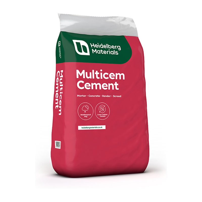 Heidelberg Materials Multicem Cement 25kg (Plastic Bag)