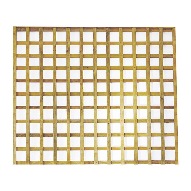 Square Trellis Panel – Pressure Treated Green 1.5m x 1.83m (5′ x 6′)