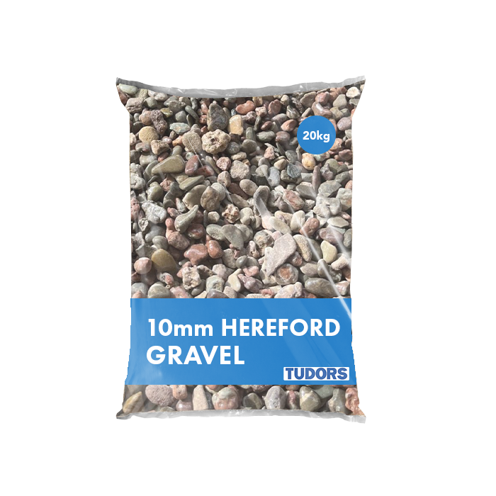 10mm Chippings Hereford Gravel (20kg Poly Poly Bag)