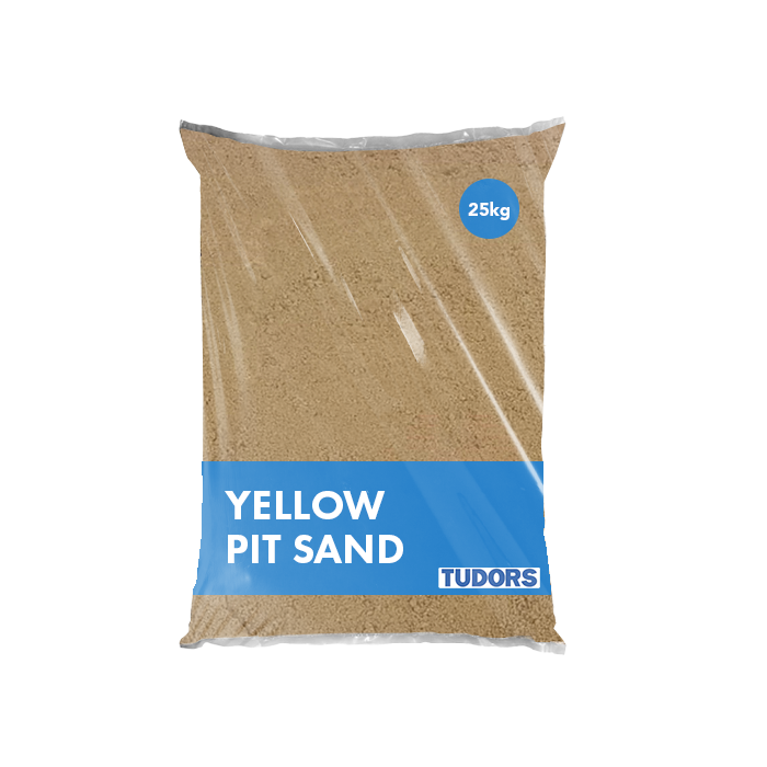 Yellow Pit Sand (25kg Poly Bag)