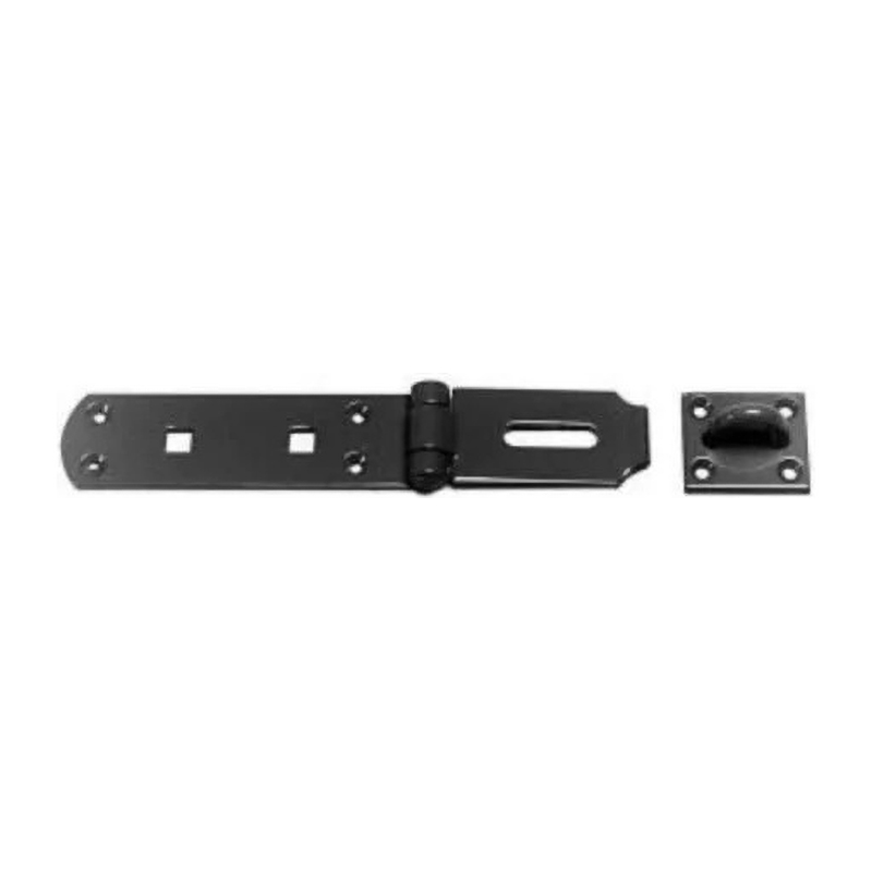 Perry Hasp & Staple Heavy No.HS149H – Black 200mm (8″)