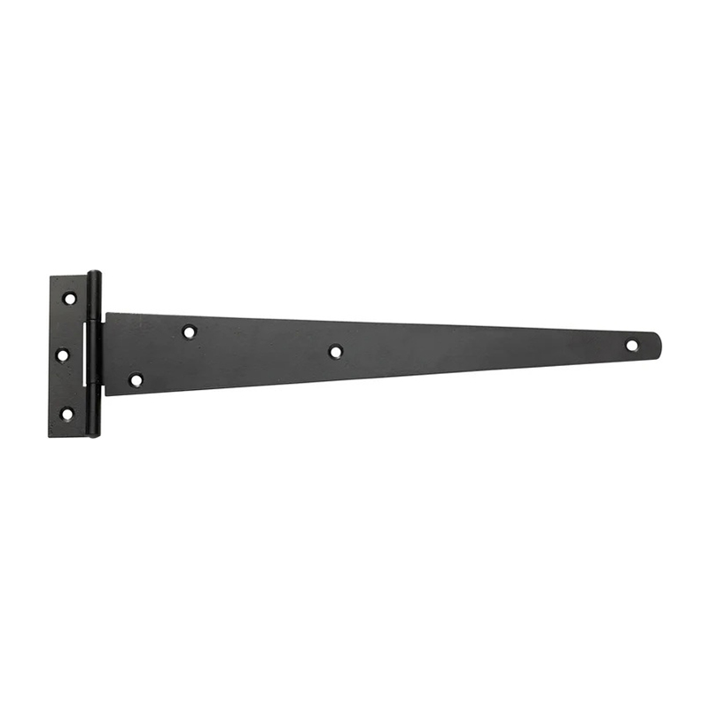 Perry Light Tee Hinges No.121A – Black 300mm / 12″ (Pair)