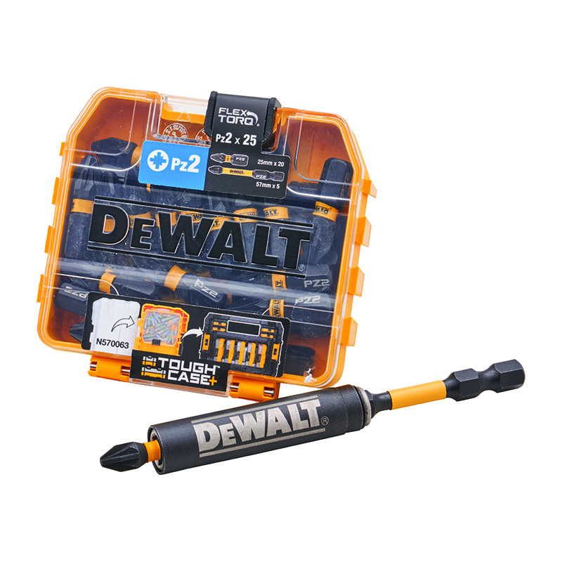 DeWalt PZ2 FlexTorq&trade; Impact Screwdriver Bit Set (25 Piece)