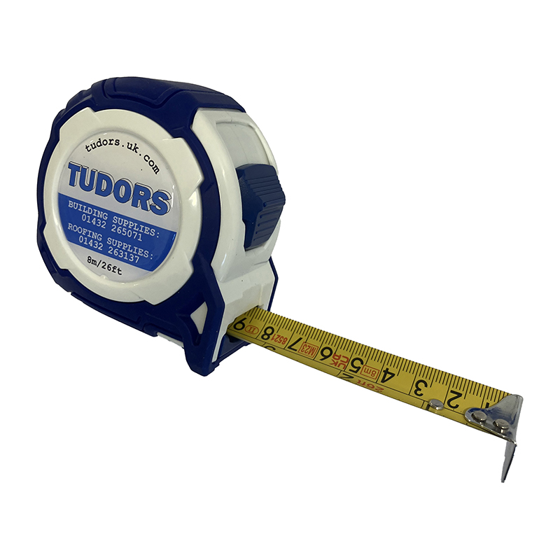 Tudors Tape Measure 8m/26ft
