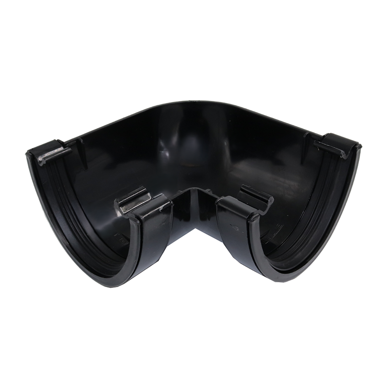 Kalsi Deep Flow Gutter Angle 90&deg; – Black