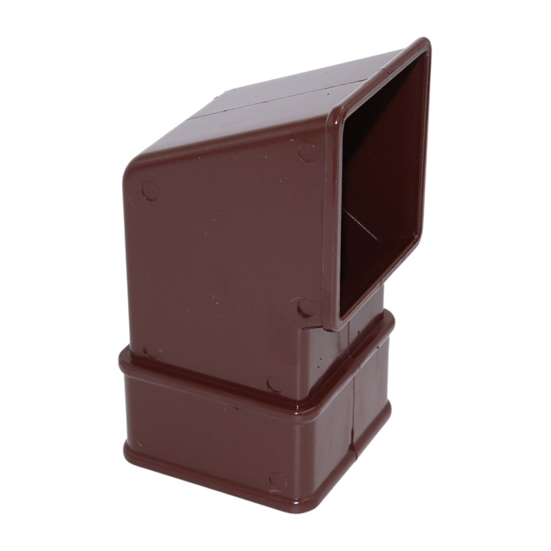 Kalsi Square 65mm Downpipe Shoe – Brown