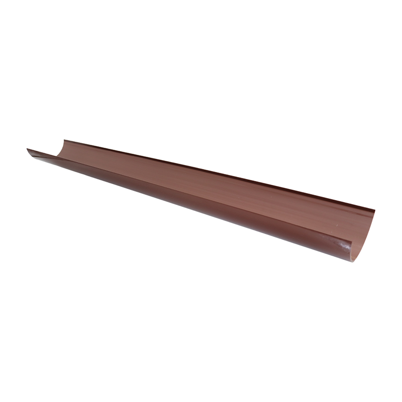Kalsi Half Round 112mm Gutter 4m – Brown