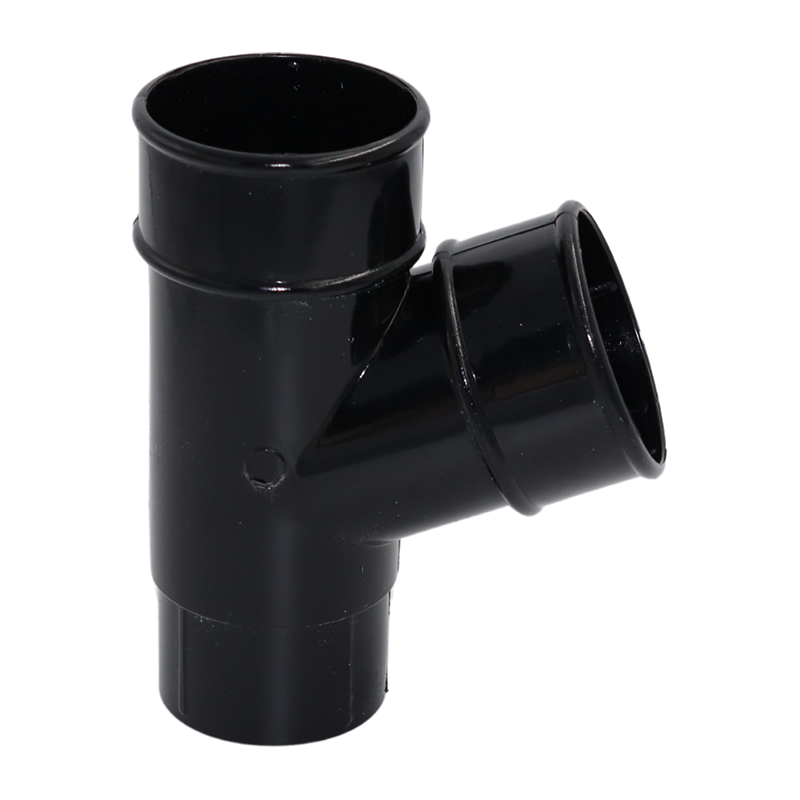 Kalsi Round 68mm Downpipe Branch 112.5&deg; – Black