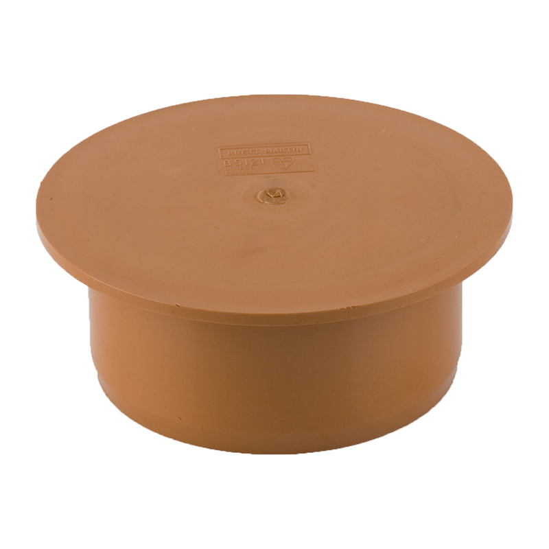 Brett Martin 110mm Underground Socket Plug – Orange/Brown