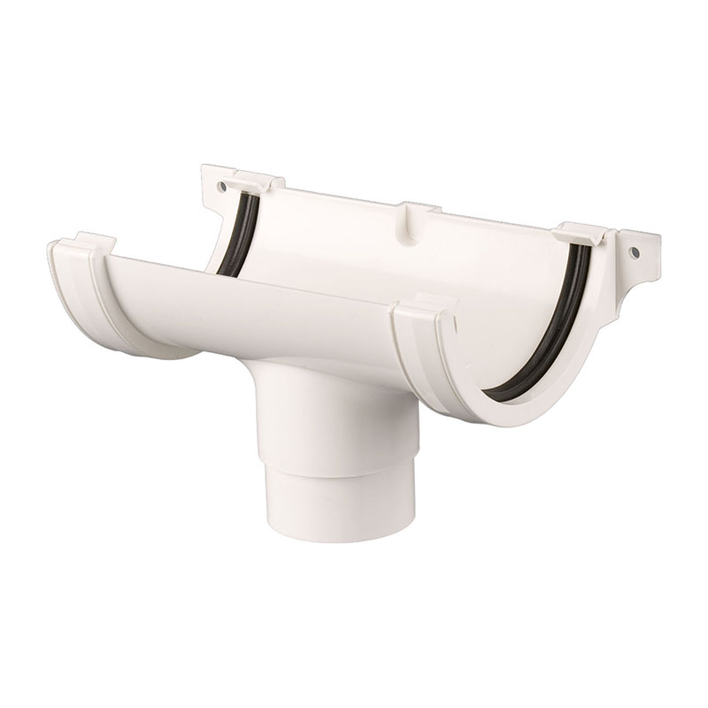 Brett Martin 112mm Roundstyle Running Outlet – Arctic White