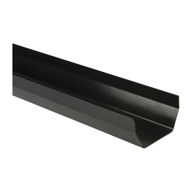 Brett Martin 114mm Squarestyle Gutter 4m – Black