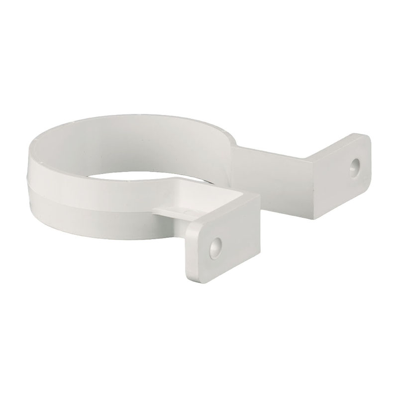 Brett Martin 68mm Round Downpipe Clip – Arctic White
