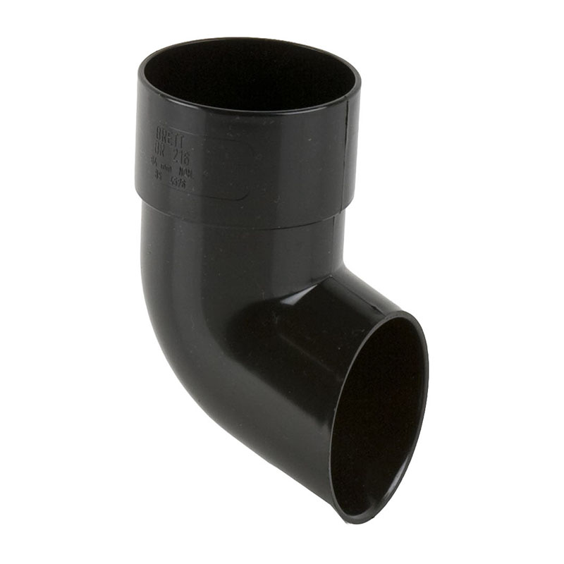 Brett Martin 68mm Round Downpipe Shoe – Black