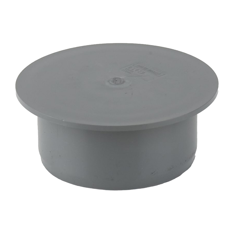 Brett Martin 110mm Soil Socket Plug – Grey