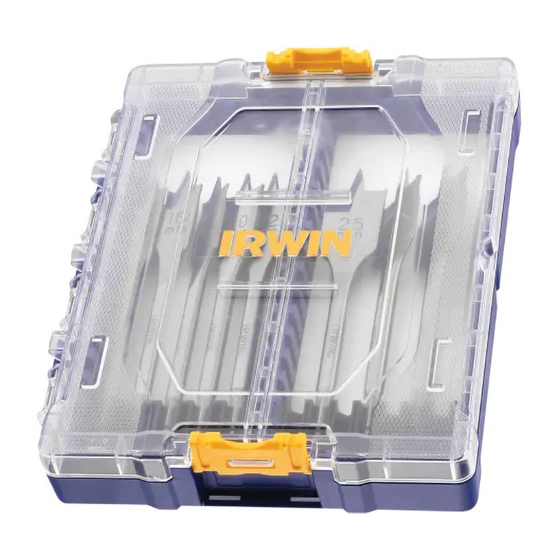 Irwin Blue Groove 4X Flat Bit Set (8 Piece)